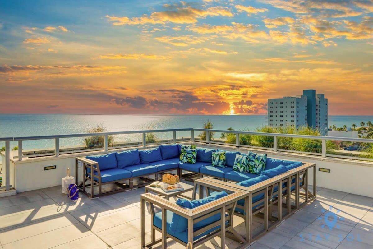 Rooftop Pool - Balcony - Hollywood Beach Broad - Walk Zewnętrze zdjęcie