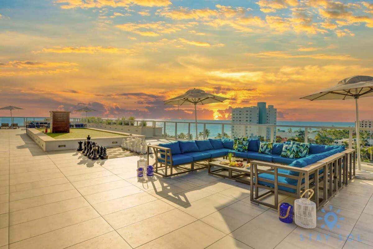Rooftop Pool - Balcony - Hollywood Beach Broad - Walk Zewnętrze zdjęcie