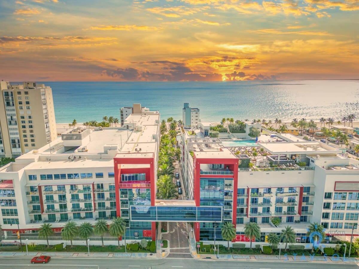 Rooftop Pool - Balcony - Hollywood Beach Broad - Walk Zewnętrze zdjęcie