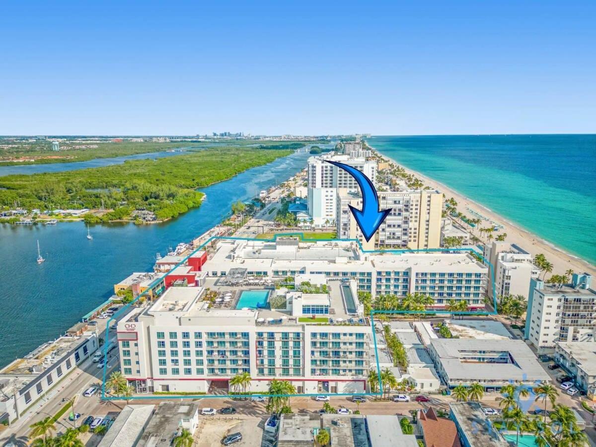 Rooftop Pool - Balcony - Hollywood Beach Broad - Walk Zewnętrze zdjęcie