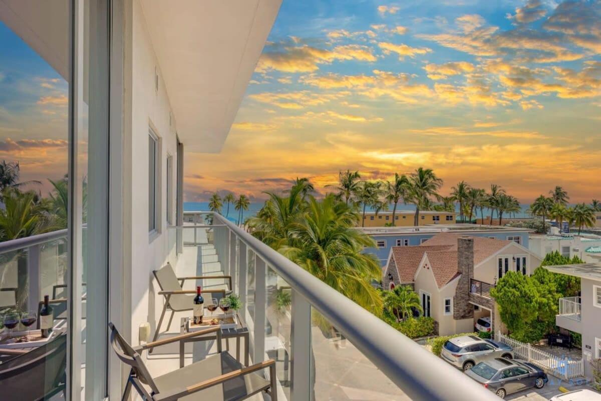 Rooftop Pool - Balcony - Hollywood Beach Broad - Walk Zewnętrze zdjęcie